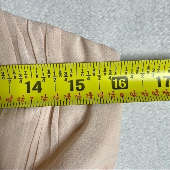 Katia One Shoulder Fit & Flare Magenta Cream Dress Size Large - Picture 8 of 12